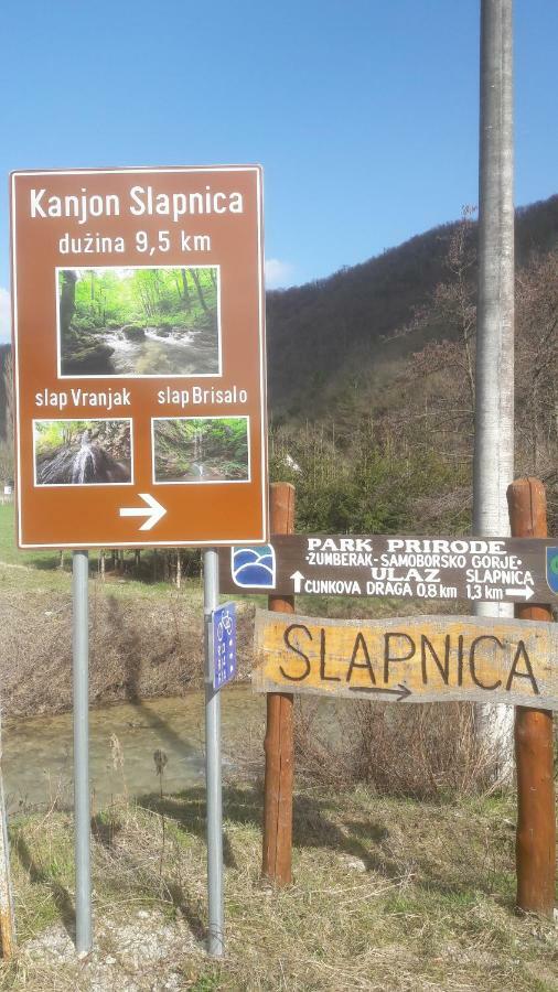 Mobile Home Slapnica U Parku Prirode Zumberak Krasic 외부 사진